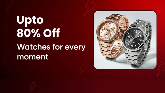 Up to 80% OFF on top watch styles
