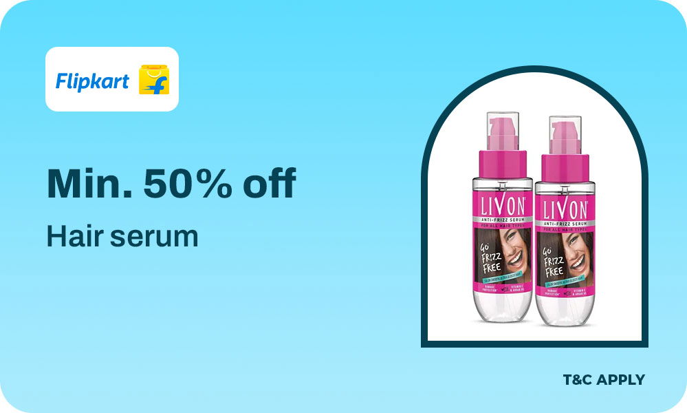 Beauty Deal - Hair Serums – Minimum 50% OFF