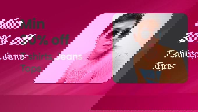 Trendy Fits Drop | T-Shirts, Tops & Jeans – Min 30% Off