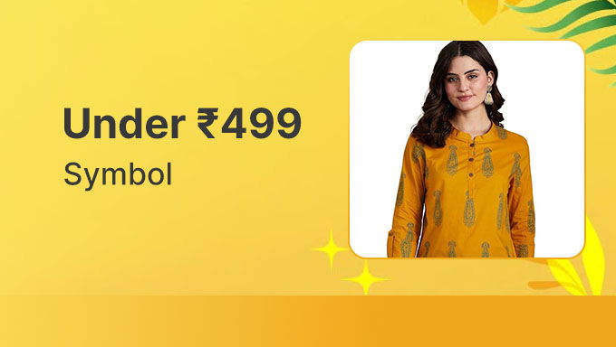 Symbol Fashion Picks | Best Under ₹499 