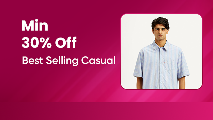 Casual Bestsellers Drop | Min 30% Off Refresh