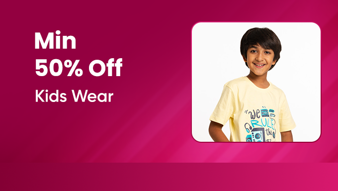 Kids Wear | Minimum 50% Off Fashion Picks