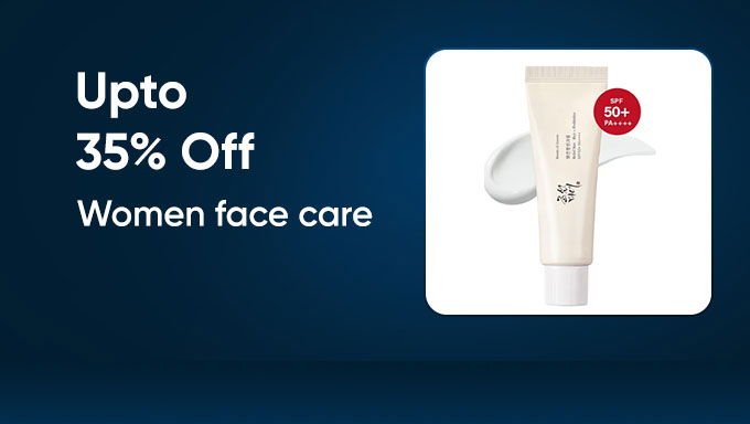 WOMEN FACE CARE | UP TO 35% OFF | SKIN GLOW DEALS