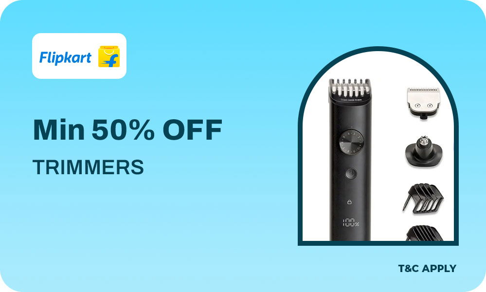 Buy Trimmers @Minimum 50% Off