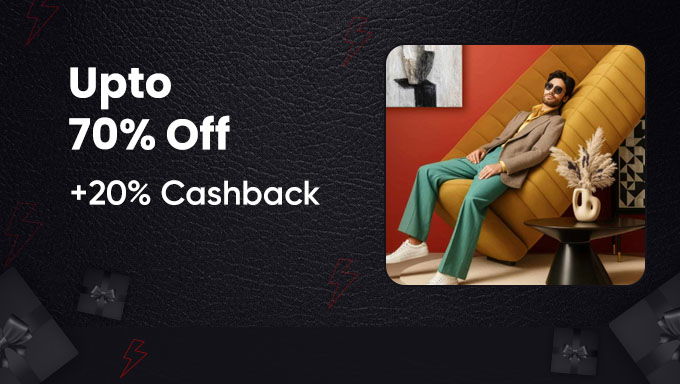 Pepperfry | Upto 70% Off + 20% Cashback