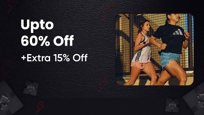 Adidas | Upto 60% Off + Extra 15% Off