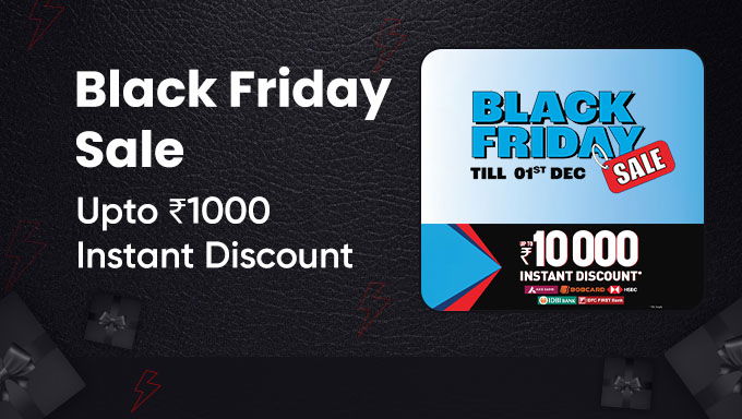 Black Friday Deals at Reliance Digital | Grab Upto ₹1000 Instant Savings
