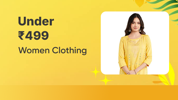 Women’s Clothing | Under ₹499