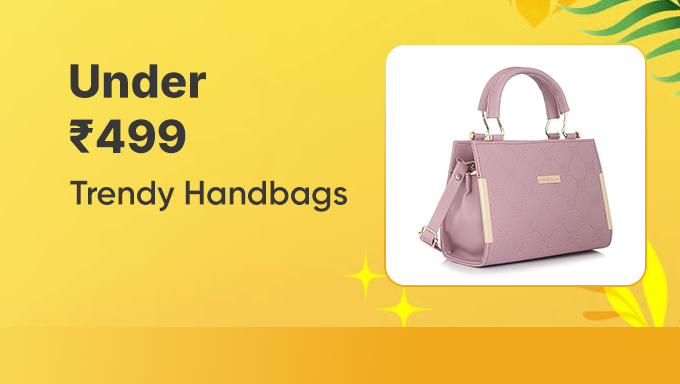 Trendy Handbags | Under ₹499