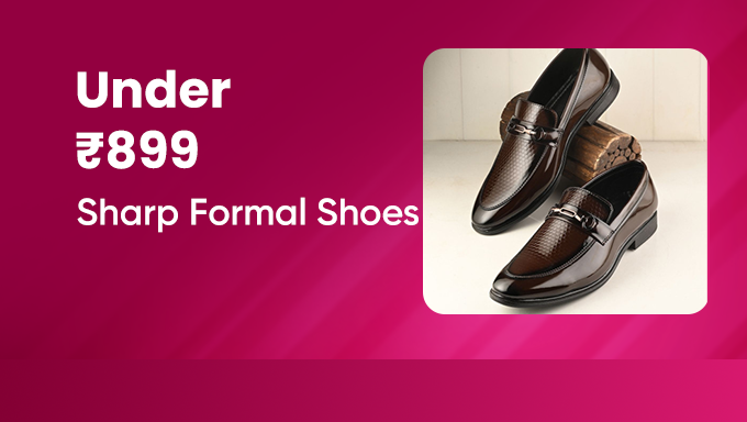 Sharp Formal Shoes | Under ₹899