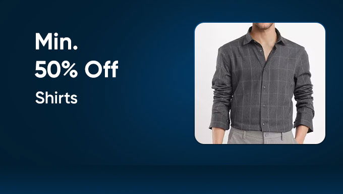 Shirts Collection | Minimum 50% Off