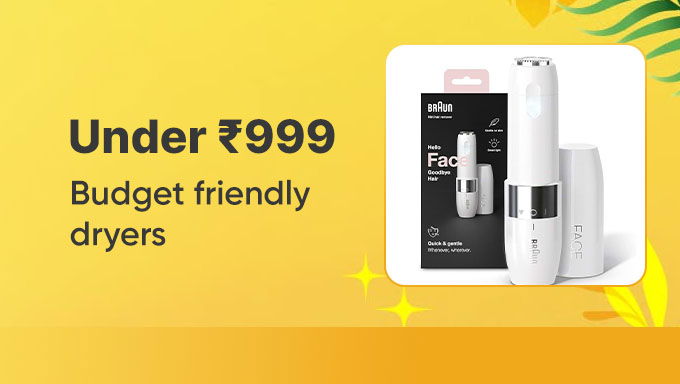 Budget-Friendly Dryers | Under ₹999