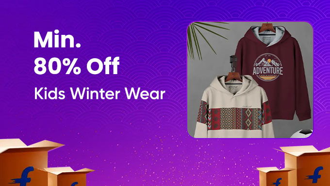 Kids’ Winter Wear | Min. 80% Off