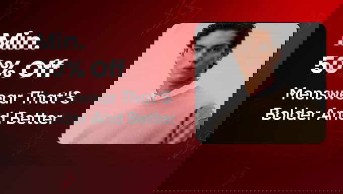 Men’s Style Reloaded | 50%+ Off on Sharp Fits