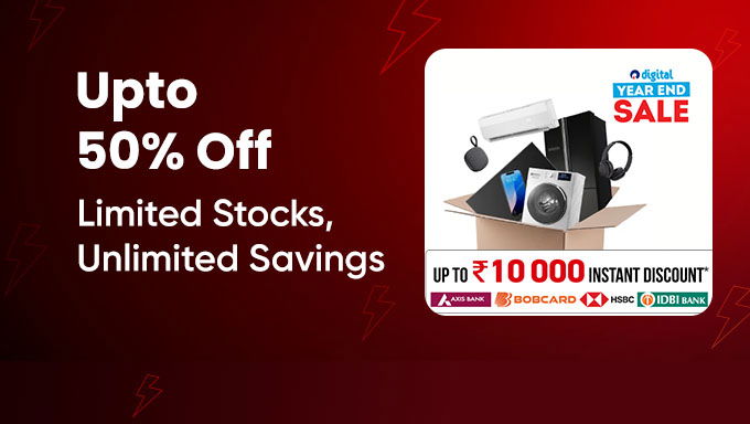  Digital Year-End Sale |Up to 50% Off + Big Bank Discounts