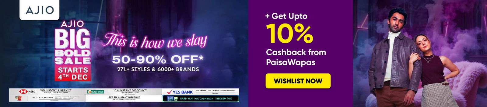Ajio Big Bold Sale