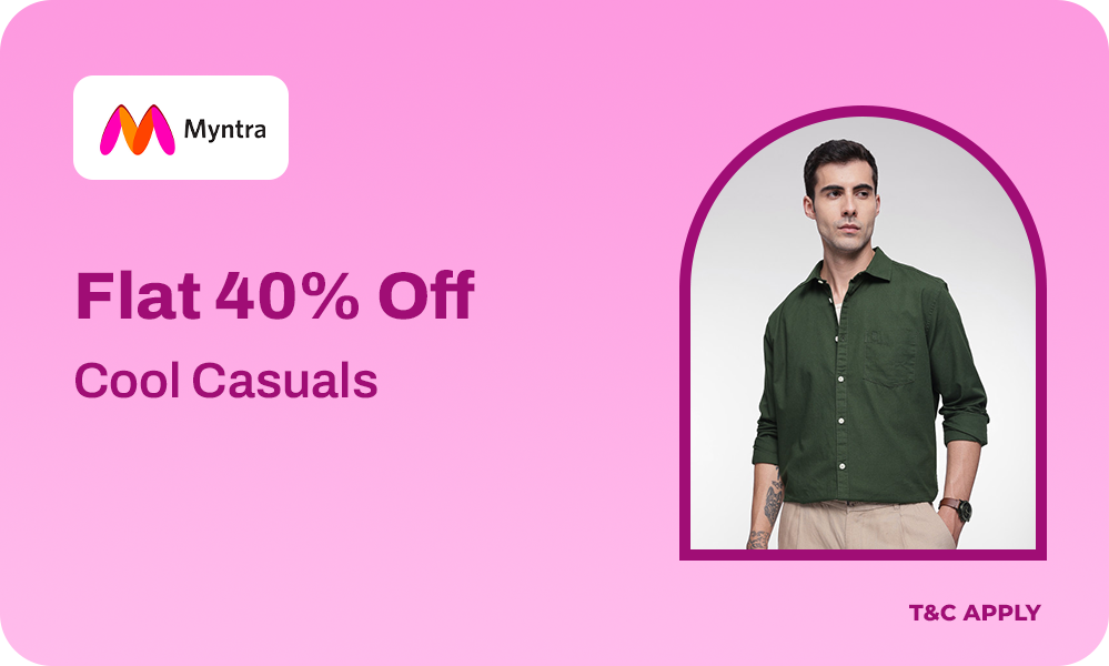 Cool Casuals – Flat 40% OFF