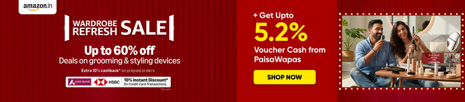 Amazon Wardrobe Refresh Sale