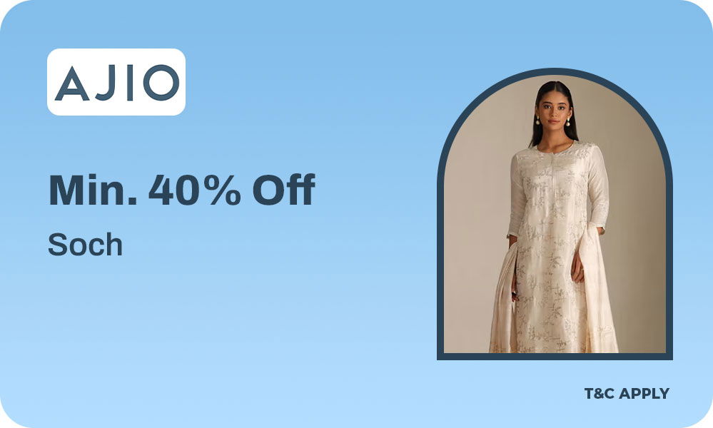 Min 40% Off On Soch Ethnic Wear Sale