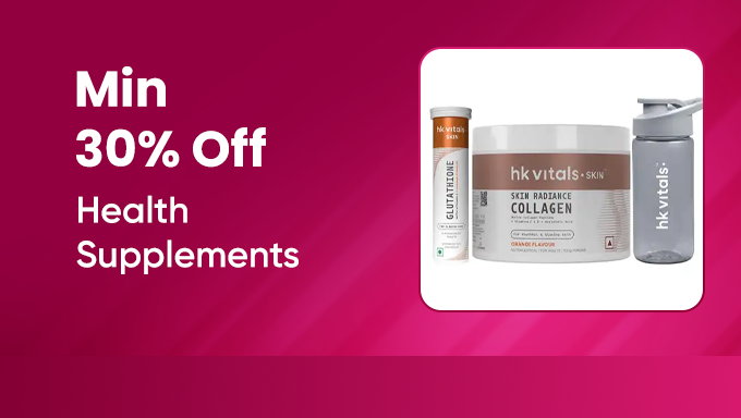 Health Supplements Min 30% OFF | Wellness Boost Deals