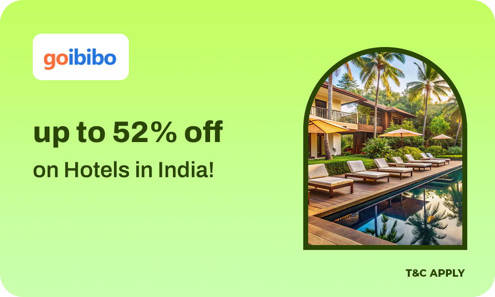 Goibibo Hotel Sale Is Live - Upto 52% OFF On Hotels
