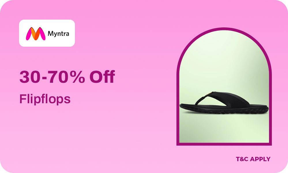 Flip-Flops Sale - Get 30 To 70% OFF