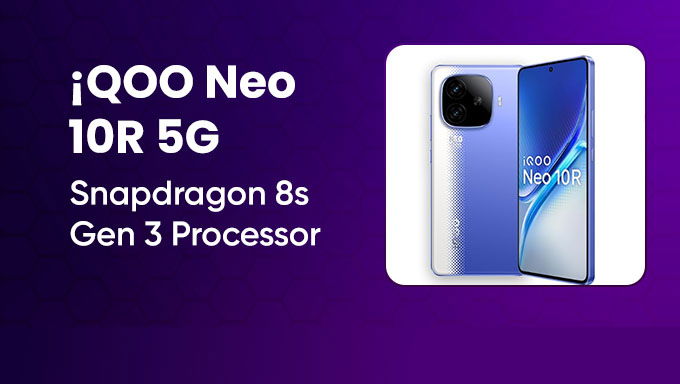 iQOO Neo 10R 5G | Snapdragon 8s Gen 3 Power