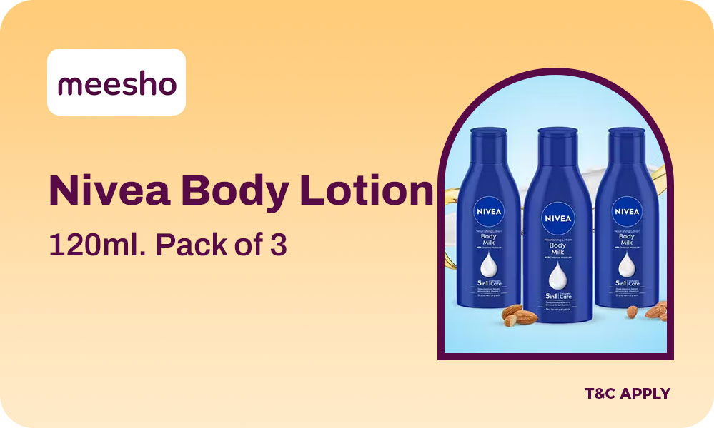 Buy Nivea Body Milk Nourishing Body Lotion (Pack of 3)