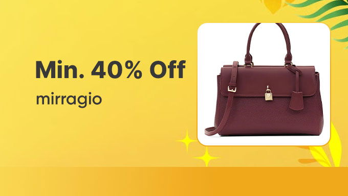 Miraggio Handbags | Min. 40% Off