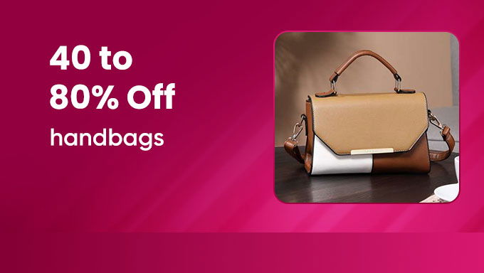 Handbags | 40–80% Off