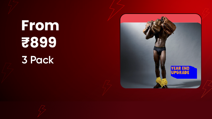 Year End Upgrade Sale | Pack of 3 Starting From Rs.899