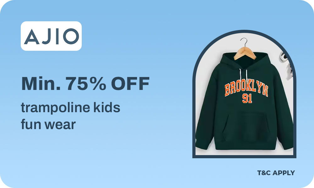 Min 75 Percent Off On Trampoline Kids Wear