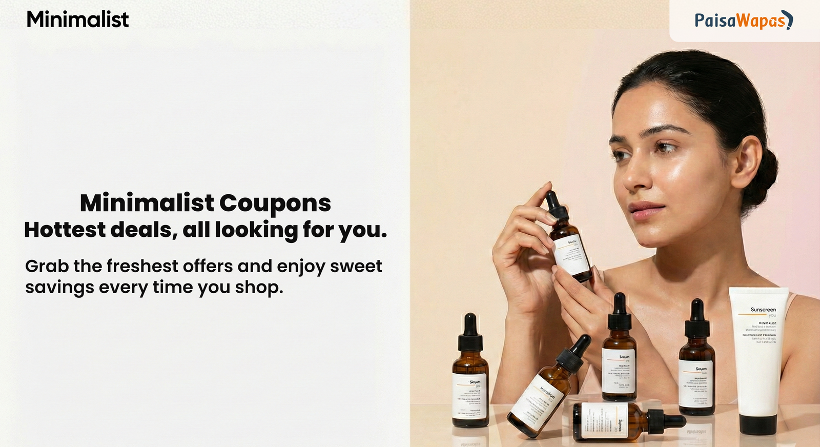 minimalist coupon code