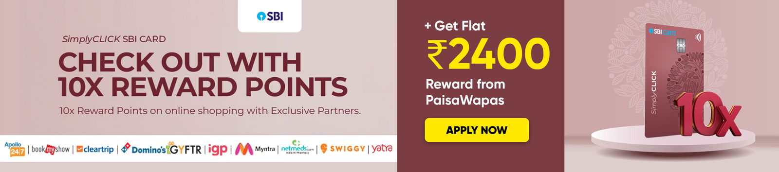 SBI Simply Click Credit Card