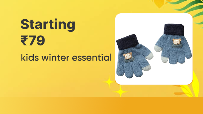 Kids Winter Essentials | Starting ₹79