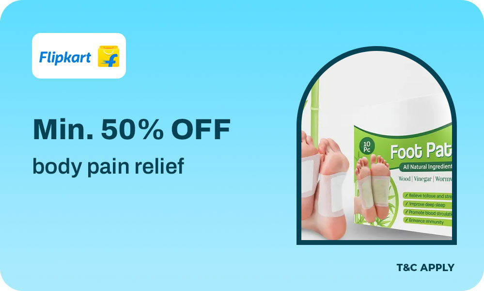 Flat 50% Off On Pain Relief Essentials