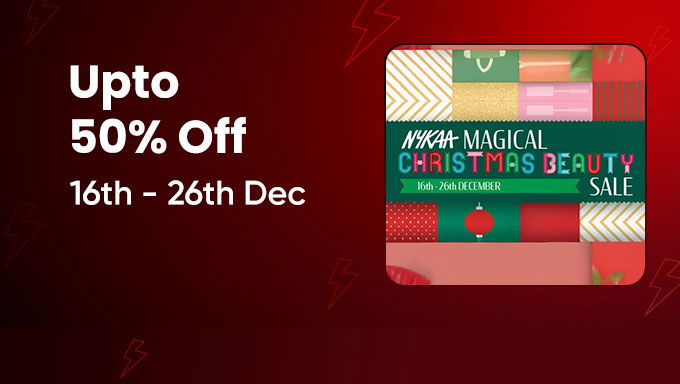 Nykaa Christmas Beauty Sale | Save Upto 50% Off