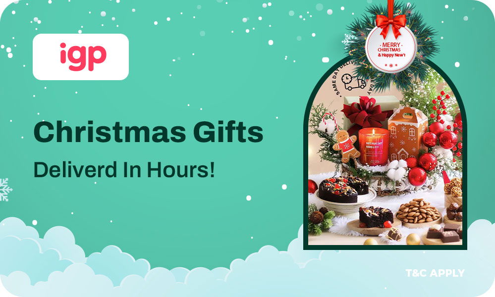 Save Upto 80% | Celebrate Christmas With IGP 