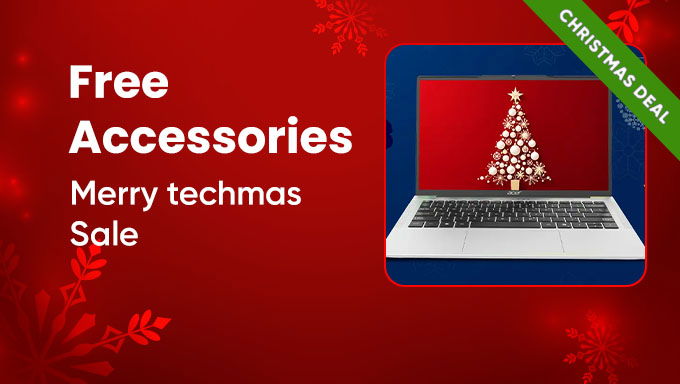 Merry Techmas Sale | Free Accessories
