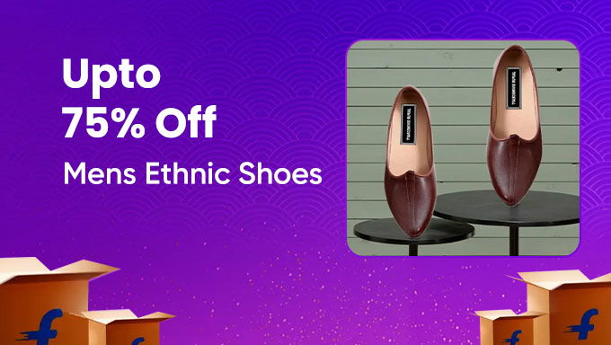 Men’s Ethnic Shoes | Up to 75% OFF