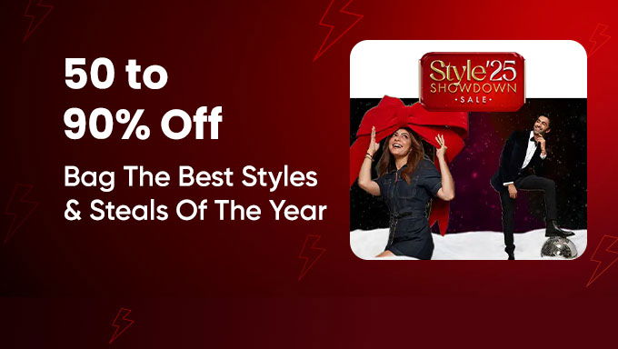 AJIO Style’25 Showdown: Biggest Fashion Sale Up to 90% OFF