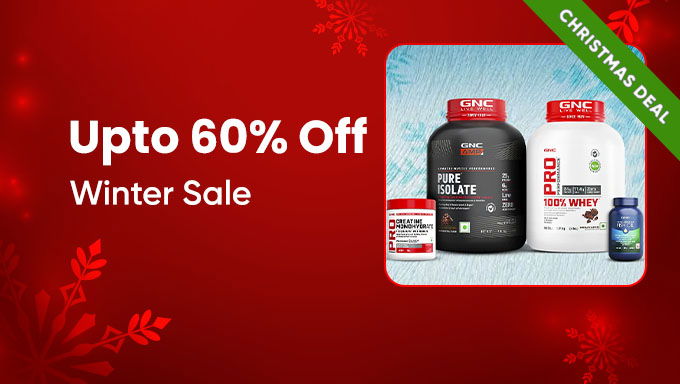 GNC | Winter Sale | Up to 60% OFF