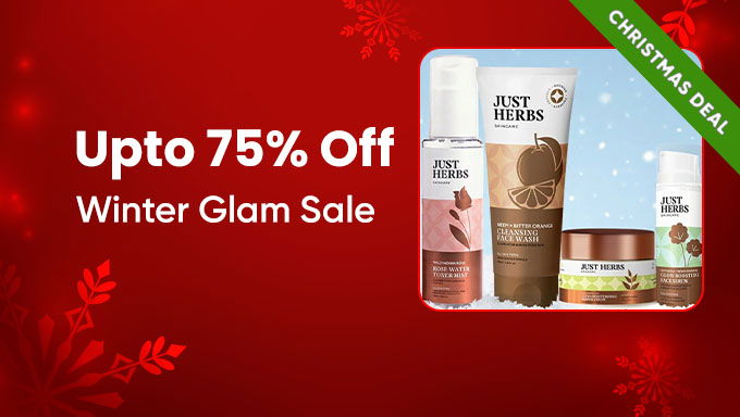 Just Herbs | Winter Glam Sale | Up to 75% OFF