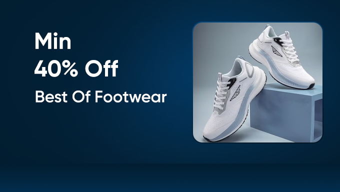Best of Footwear | Min 40% OFF