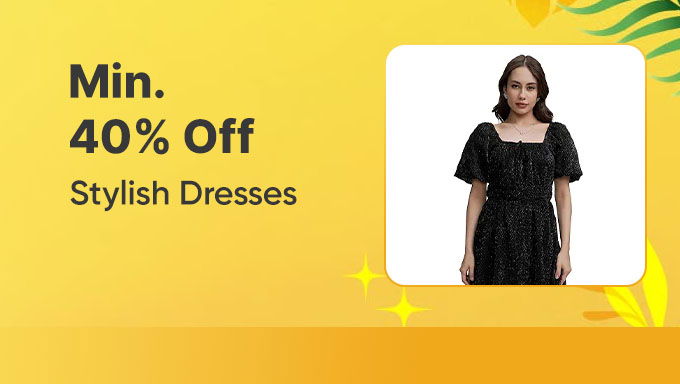 Stylish Dresses | Min 40% OFF