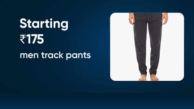 Men Track Pants | Starting ₹175