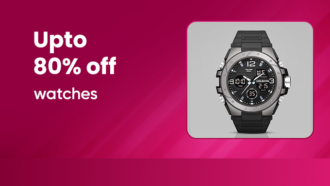 Timeless Picks | Watches Upto 80% OFF