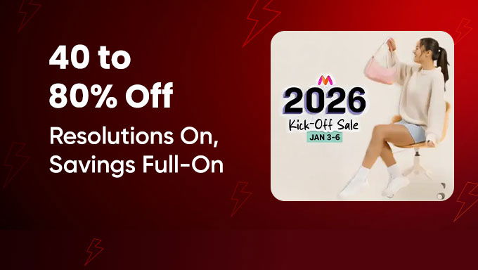 Myntra Kick-Off Sale | 40%–80% OFF