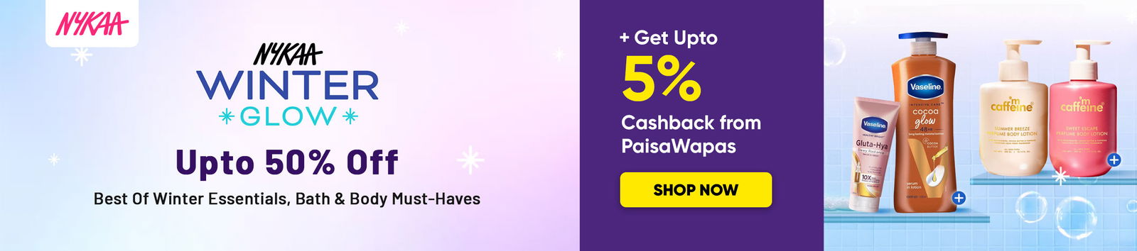 Nykaa Winter Glow Sale