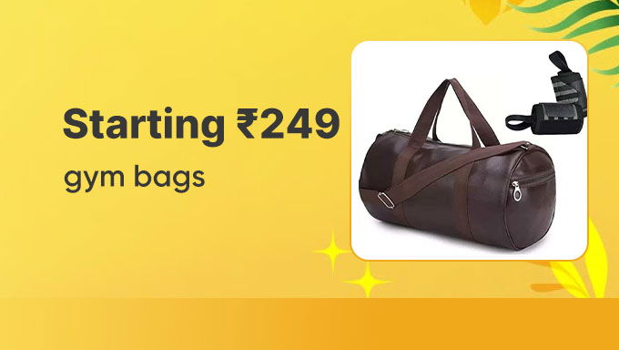 Gym Bags | Starting at ₹249